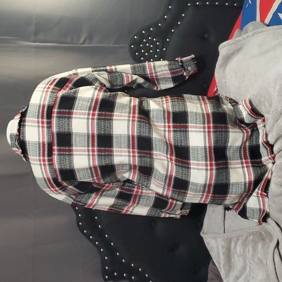ZARA BASIC PLAID SHIRT - Picture 3 of 5